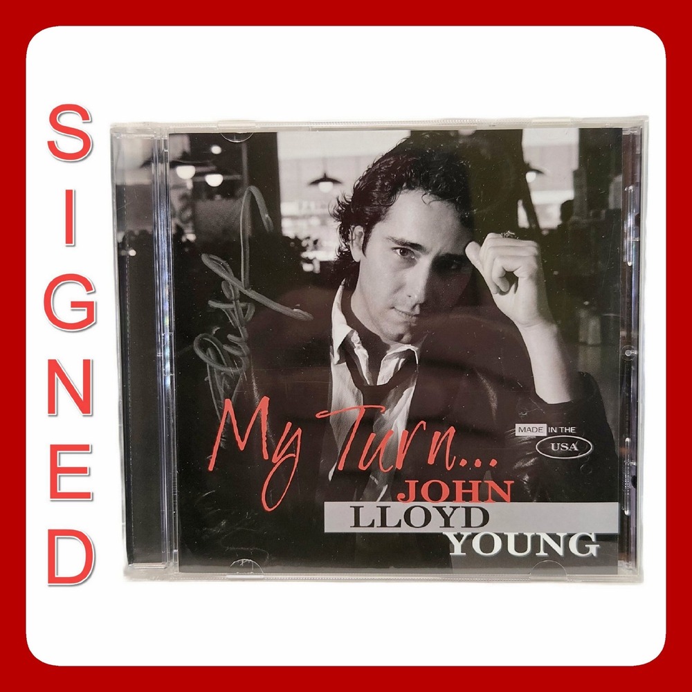 My Turn John Lloyd Young Signed Autograph CD Jersey Boys 0610079376991